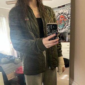 levi’s quilted bomber jacket